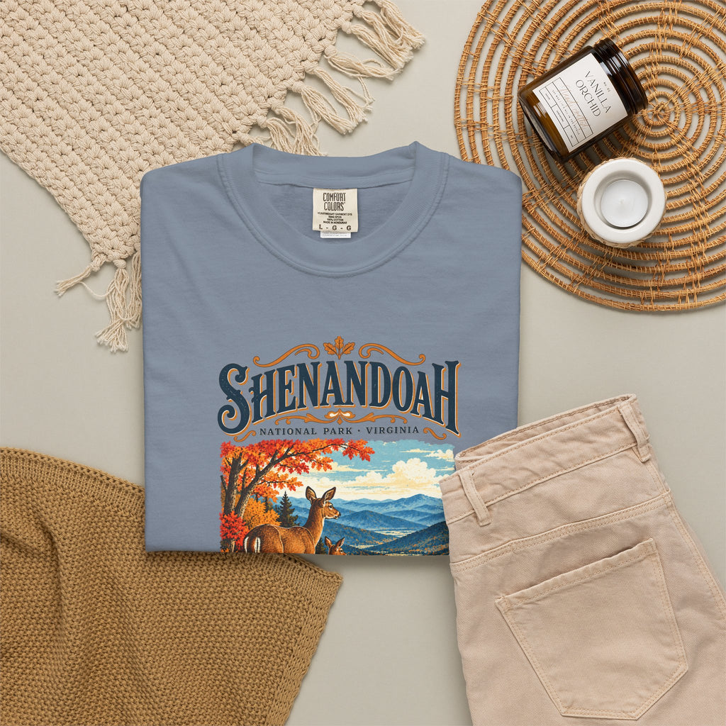 Custom Shenandoah National Park Vintage Deer Shirt