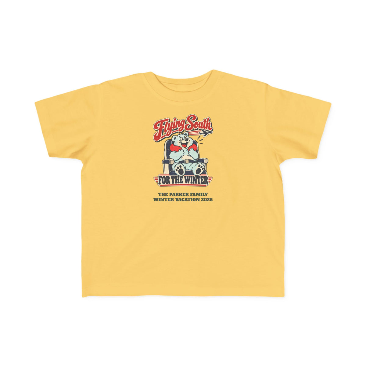Custom Toddler Flying South for the Winter Shirt