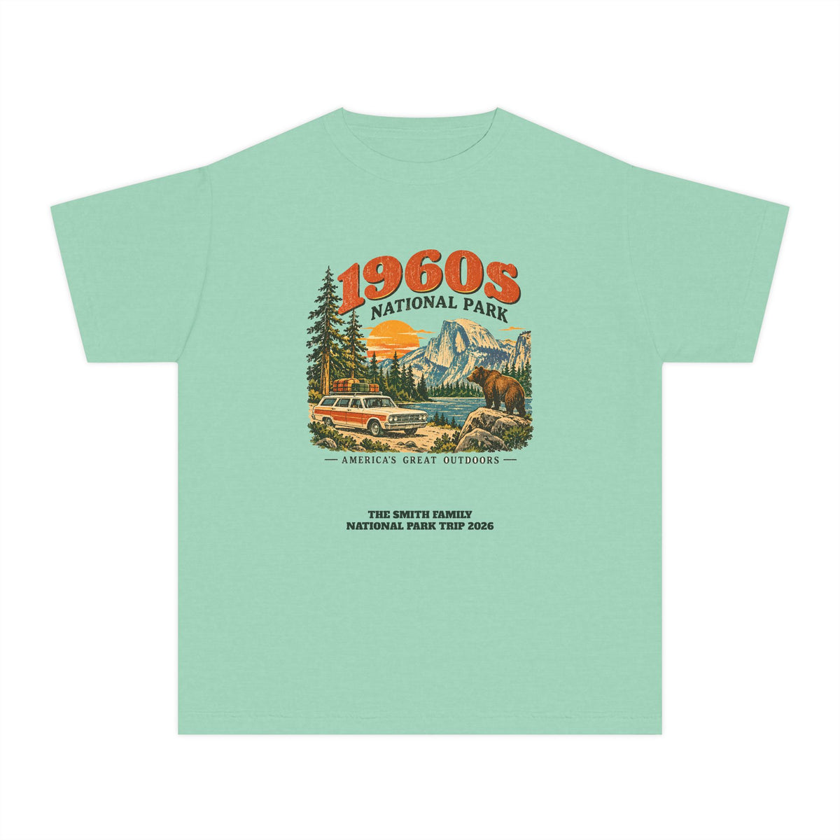 Custom Kids 1960s National Park Shirt