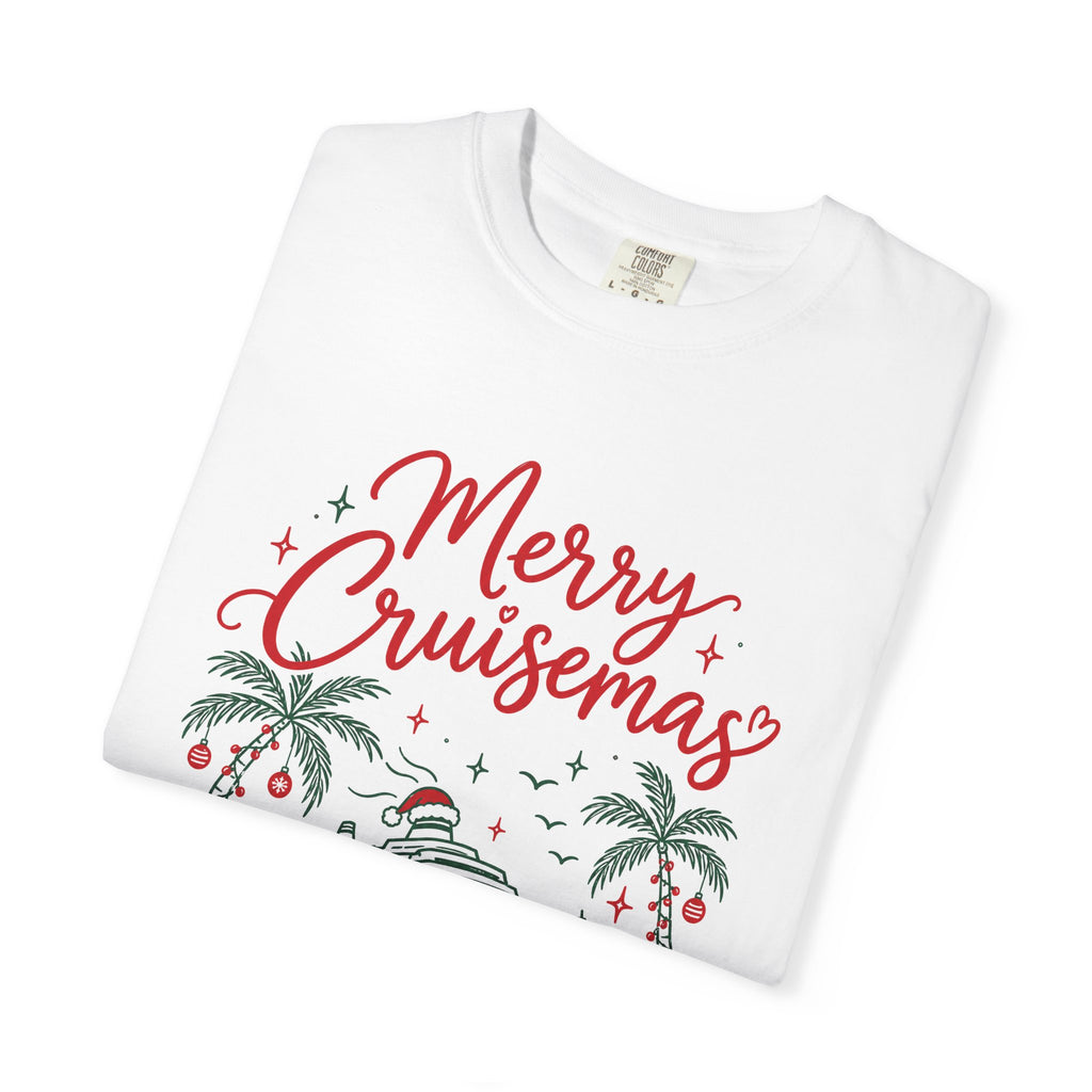 Custom Merry Cruisemas Palm Tree Christmas Cruise Shirt