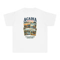 Custom Kids Acadia National Park Stamp Collage Shirt