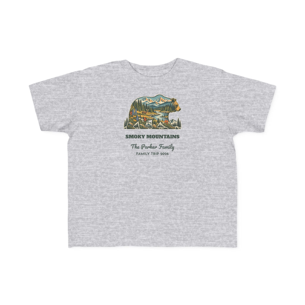 Custom Toddler National Park Bear Tee