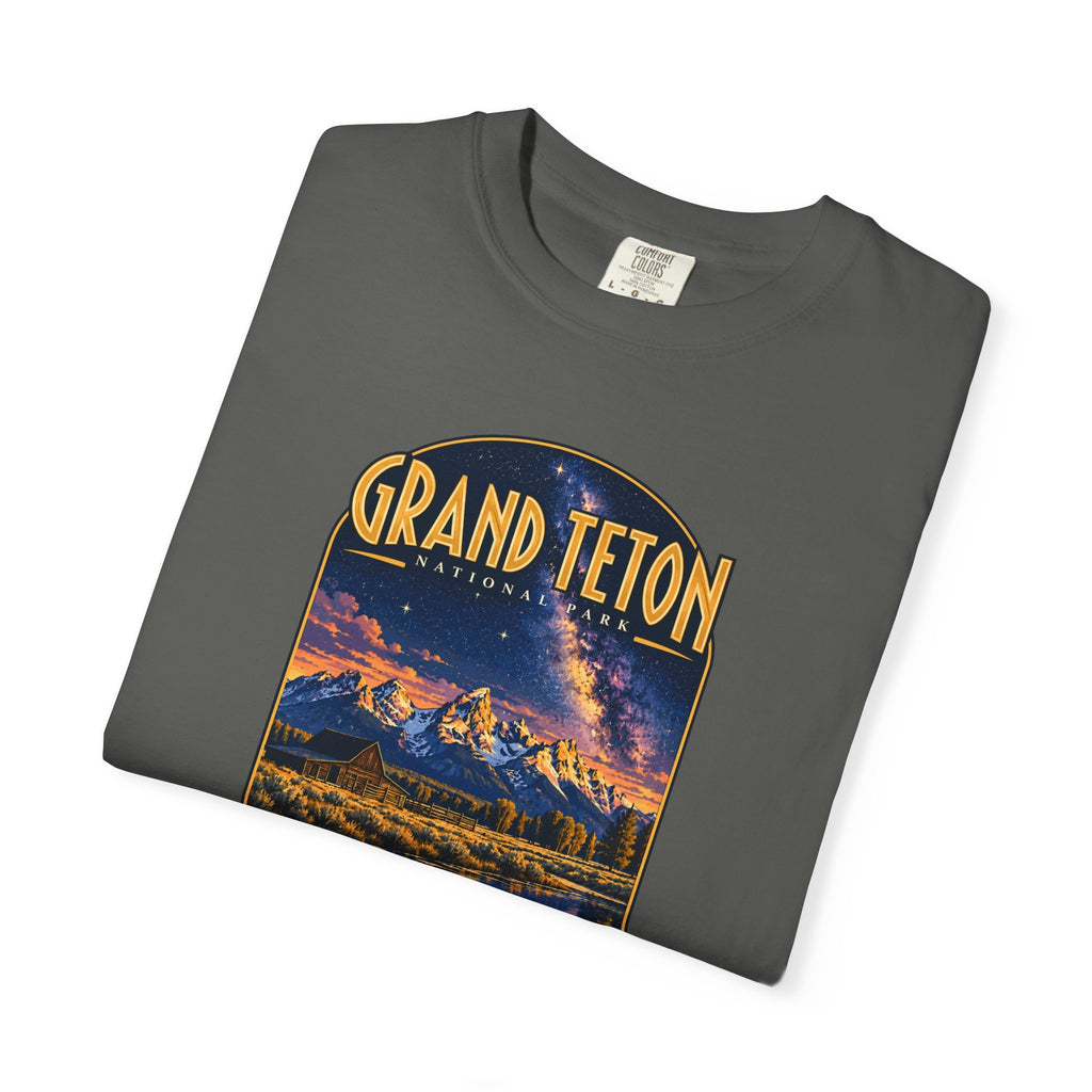 Custom Grand Teton National Park Night Sky Shirt