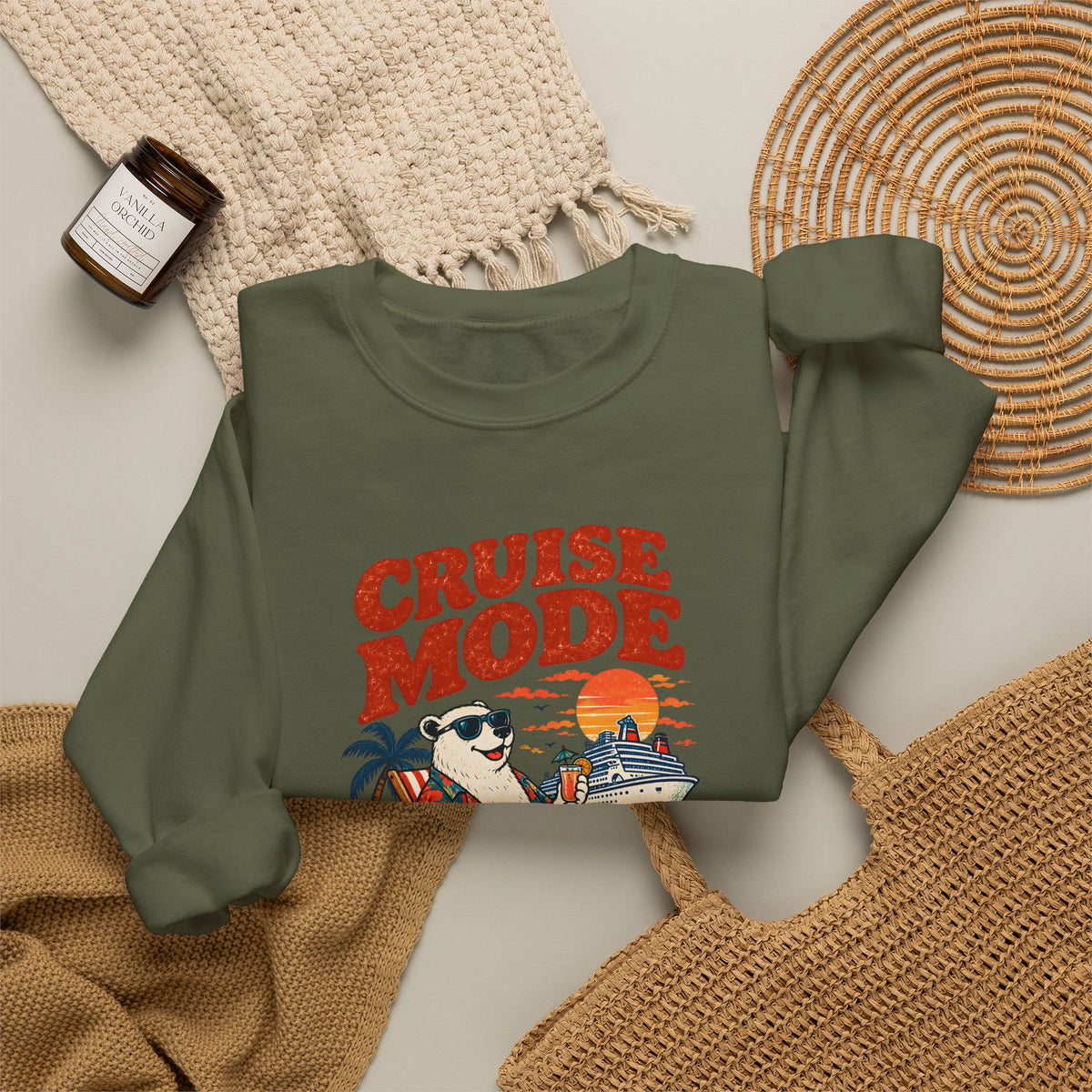 Custom Cruise Mode Family Cruise Sweatshirt