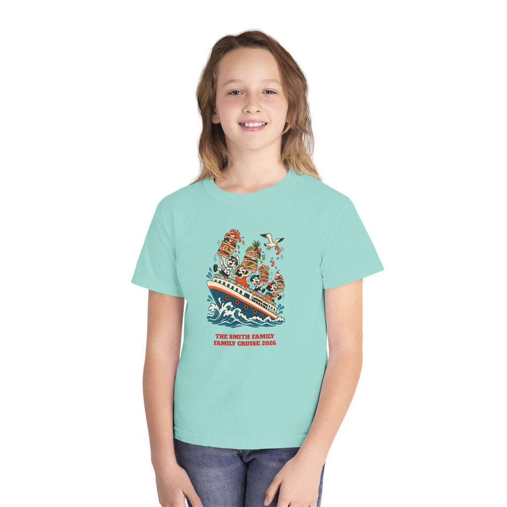 Custom Kids Cruise Buffet Ship Shirt
