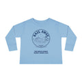Custom Toddler Sail Away Cruise Badge Long Sleeve Shirt