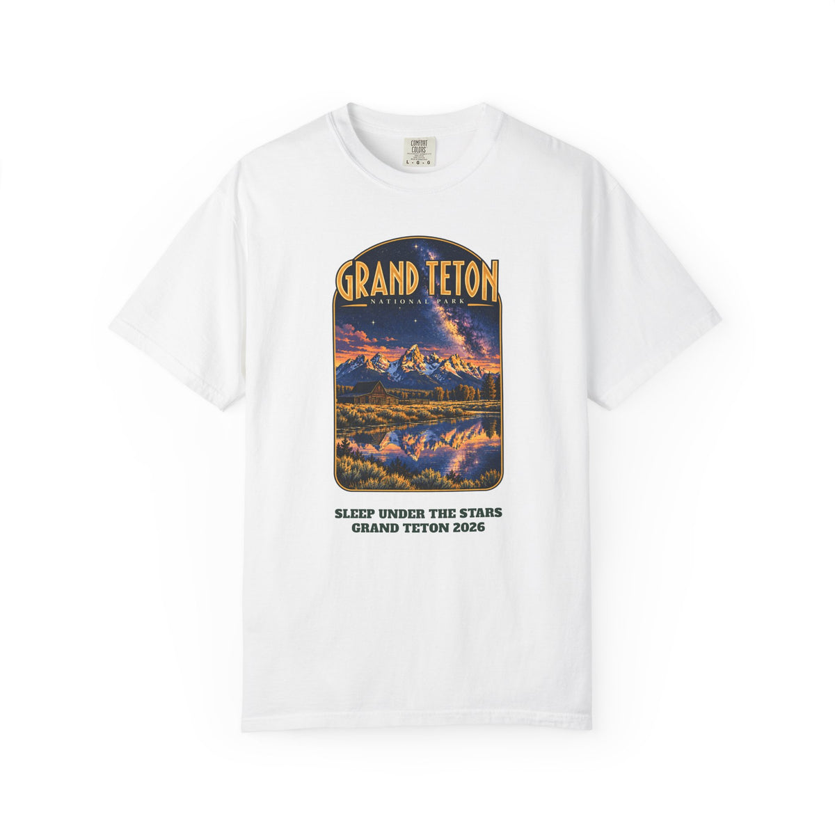 Custom Grand Teton National Park Night Sky Shirt