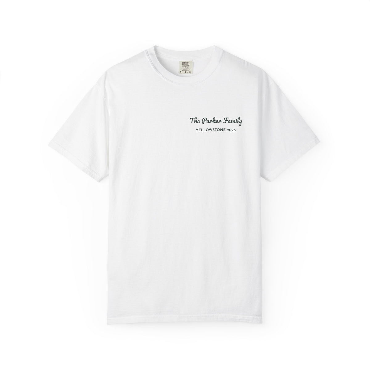 Custom Yellowstone Scavenger Hunt Tee