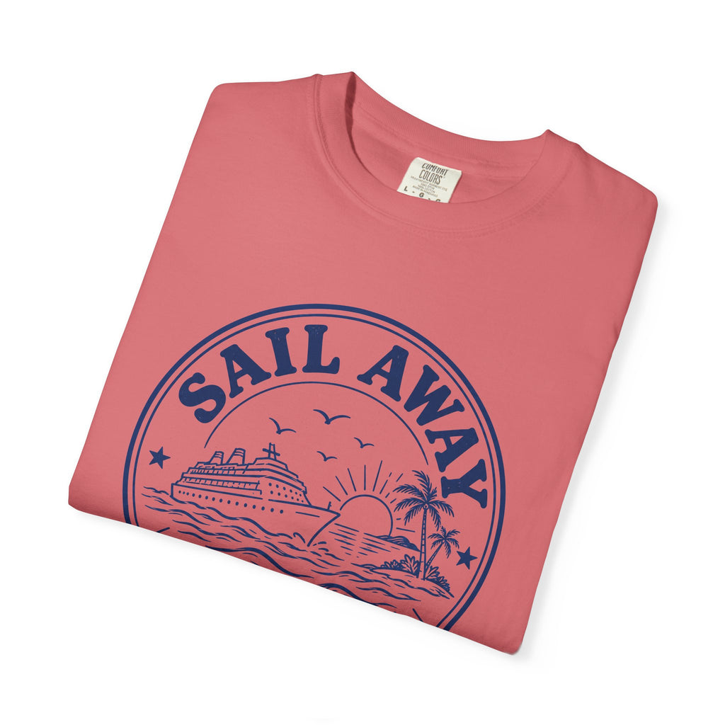 Custom Sail Away Cruise Badge Shirt