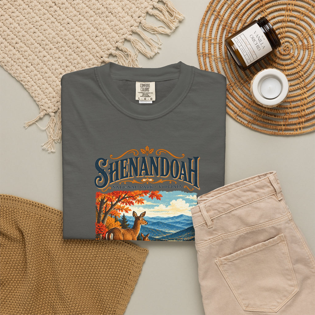 Custom Shenandoah National Park Vintage Deer Shirt