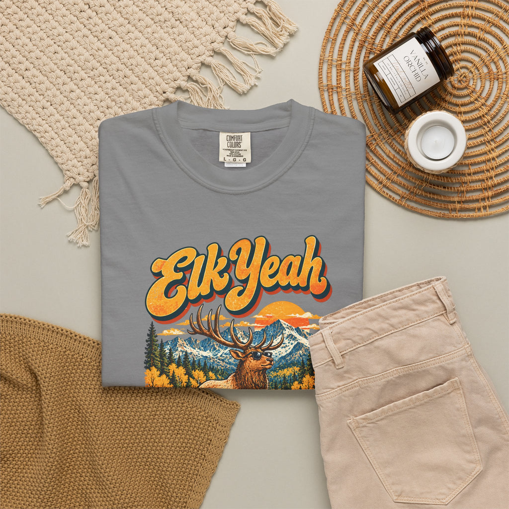 Custom Rocky Mountain National Park Elk Yeah Shirt