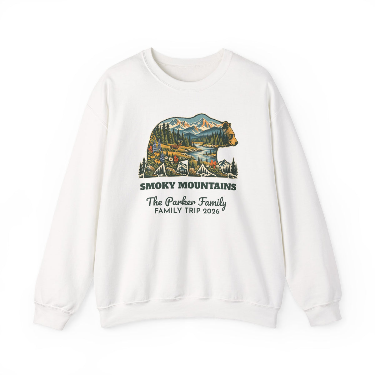 Custom National Park Bear Sweatshirt