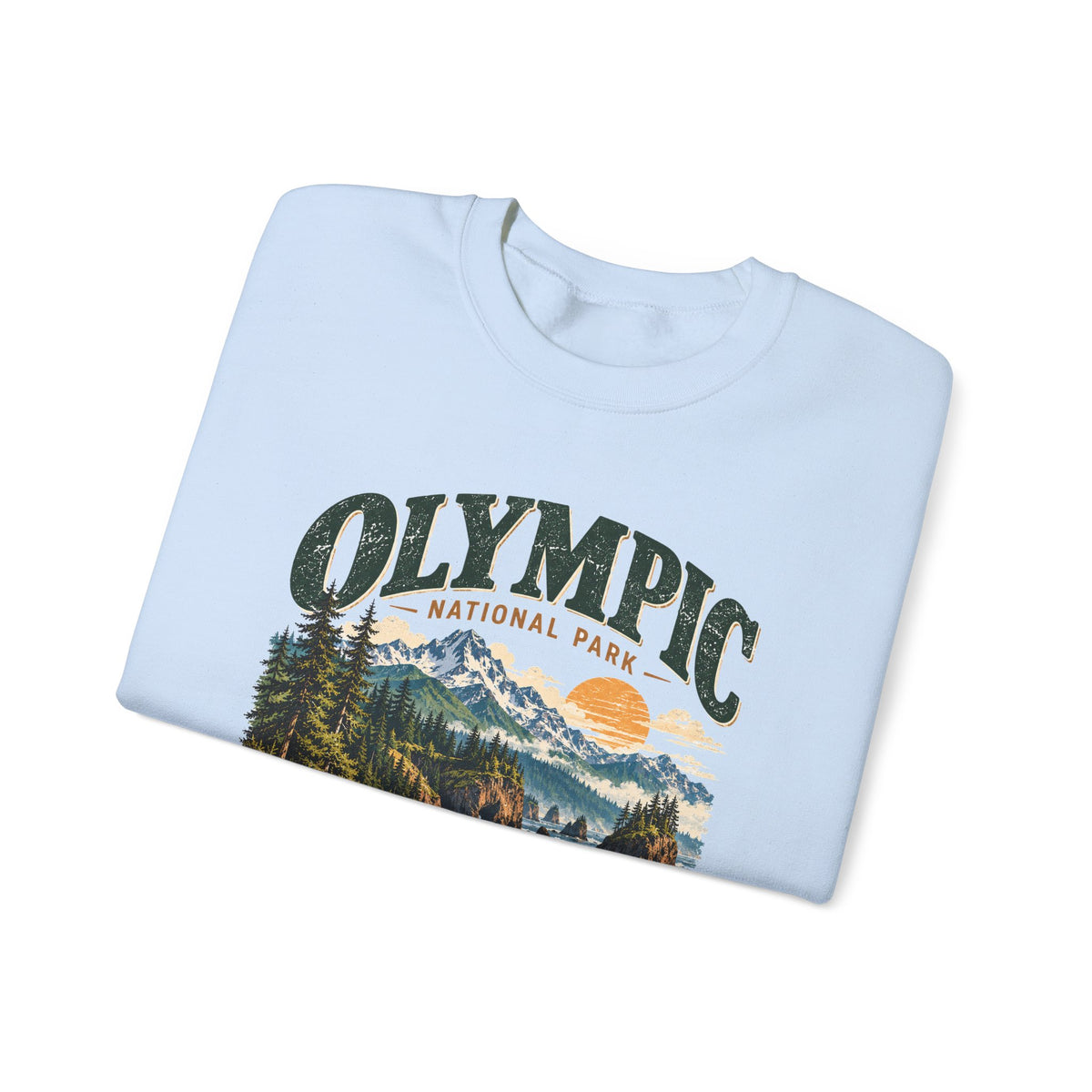 Custom Olympic National Park Family Trip Sweatshirt