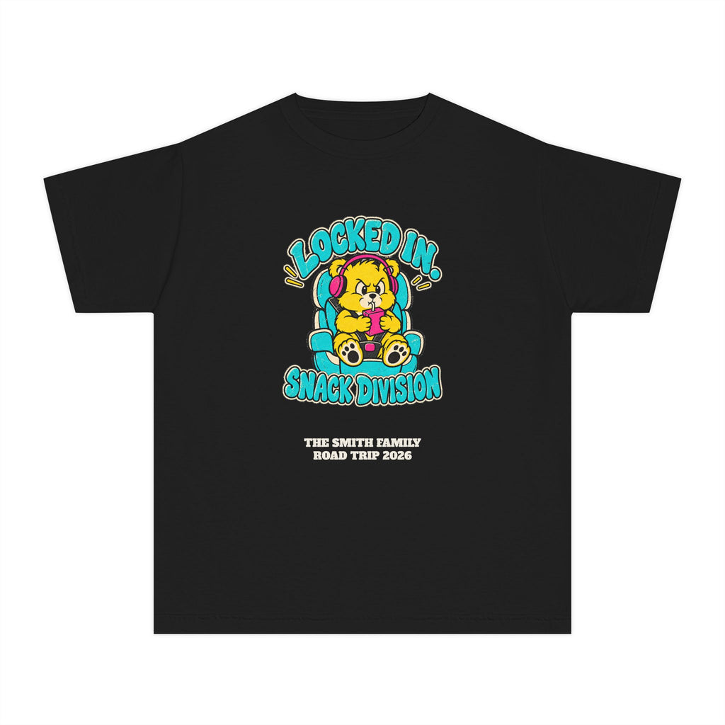 Custom Kids Snack Division Road Trip Shirt