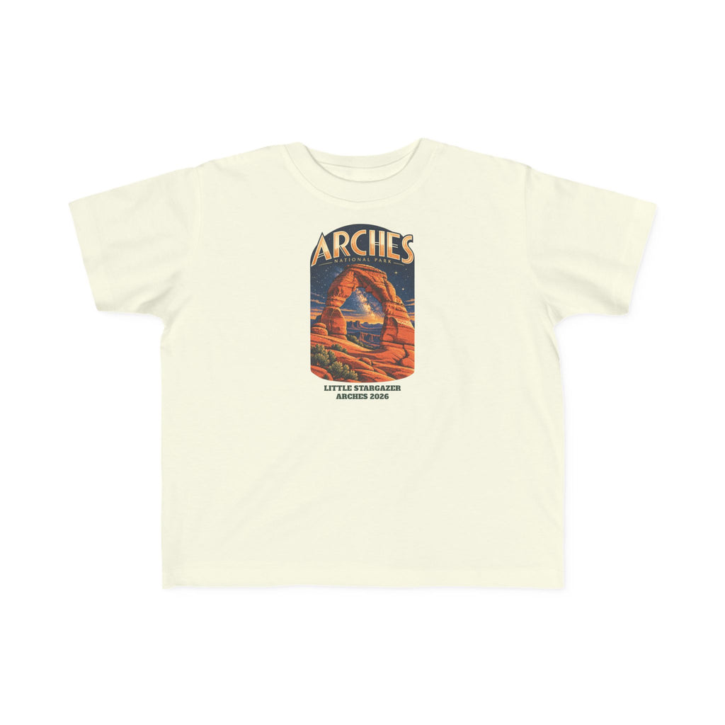 Custom Toddler Arches National Park Night Sky Shirt