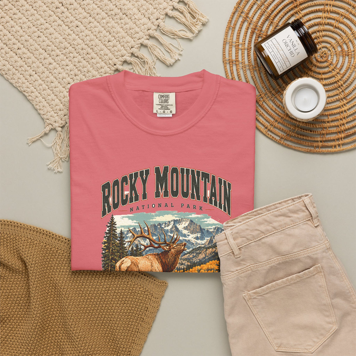 Custom Rocky Mountain National Park Elk Shirt