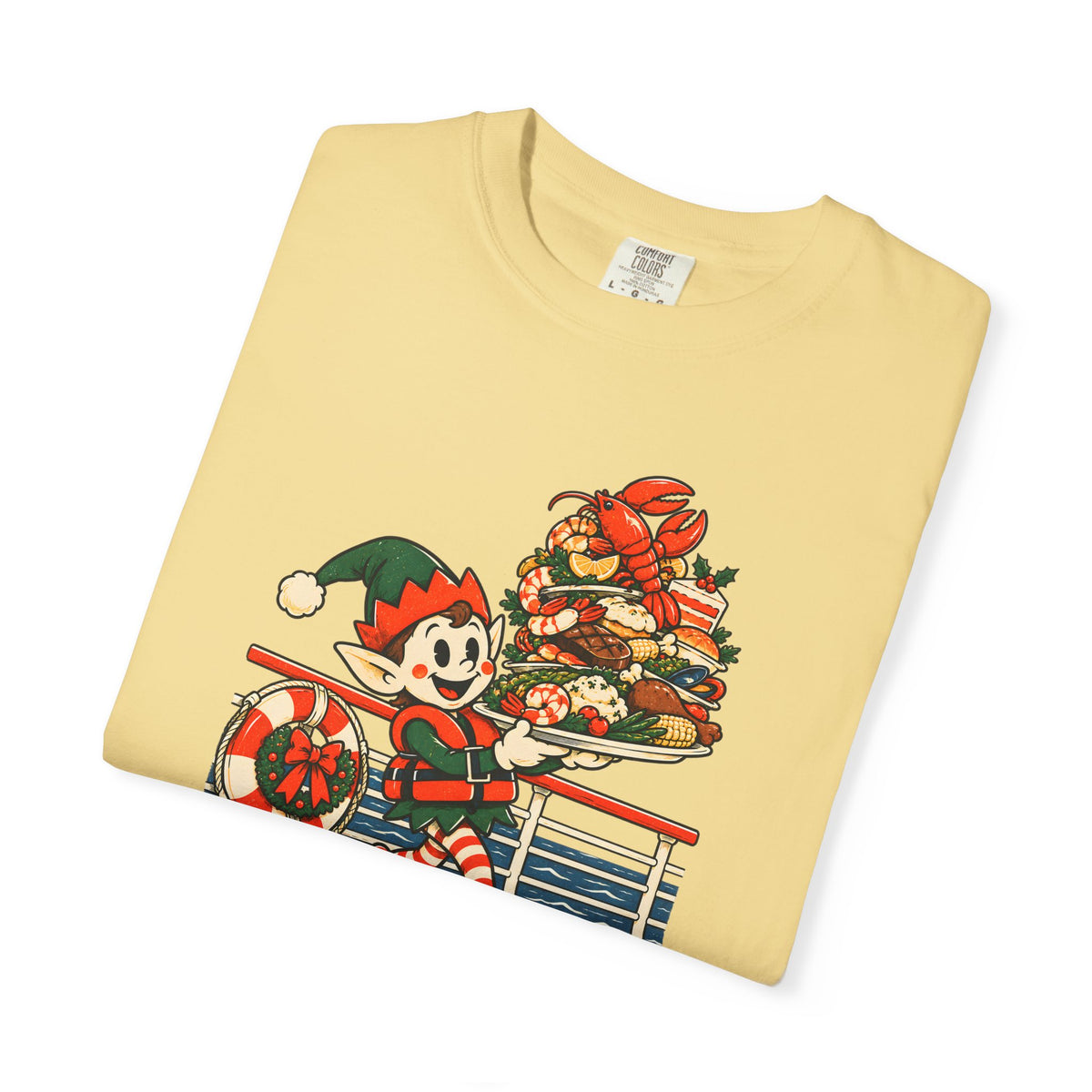 Custom Elf Cruise Buffet Christmas Shirt