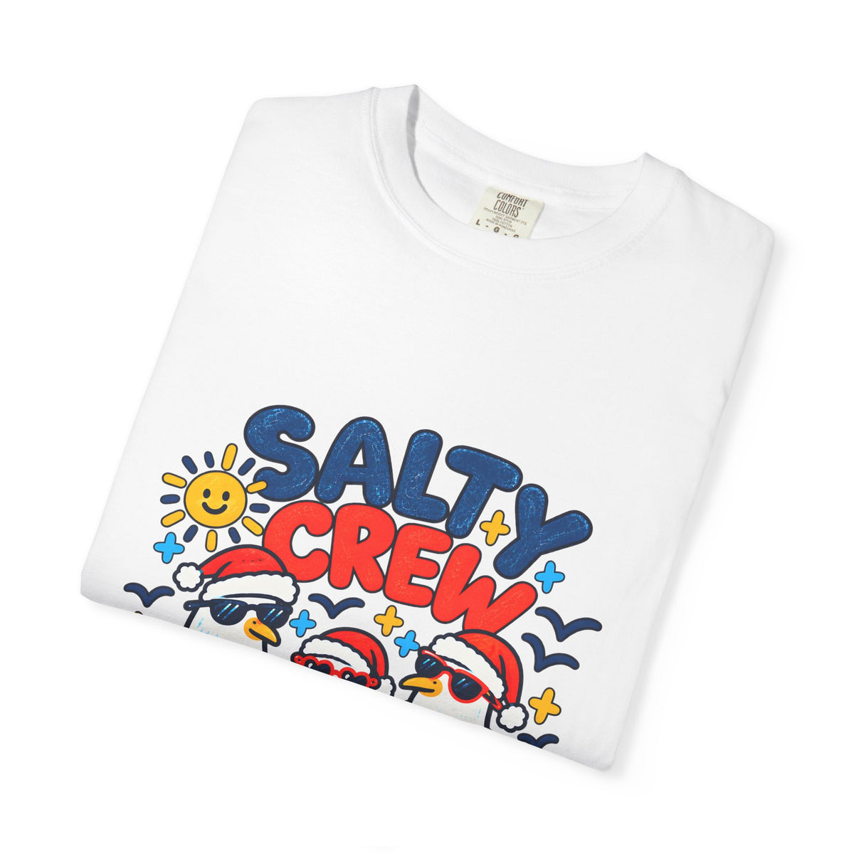 Custom Salty Crew Beach Christmas Shirt