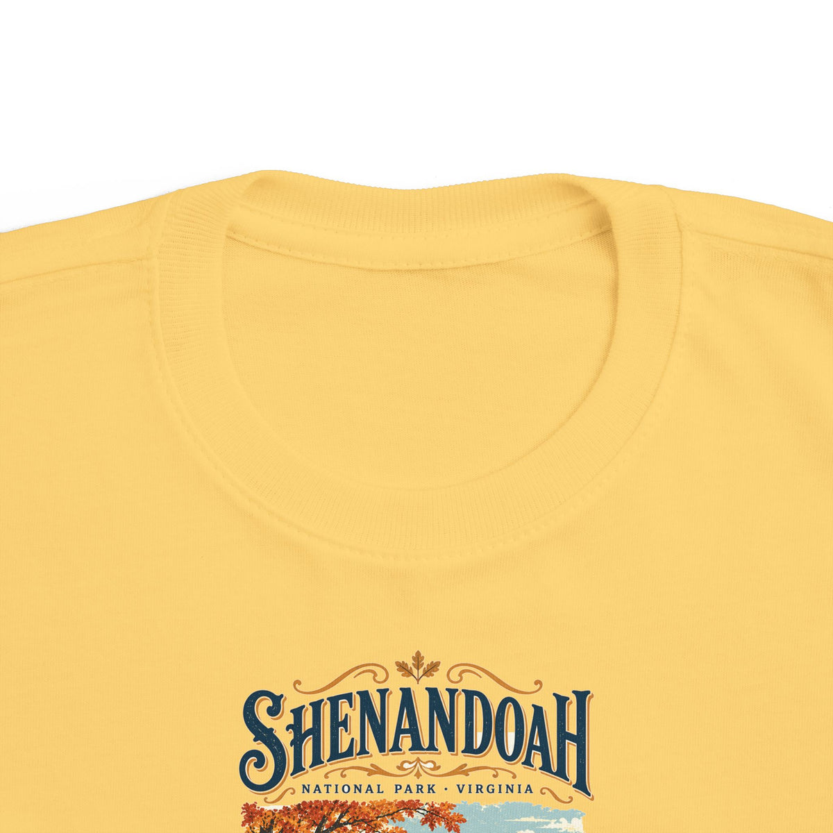 Custom Toddler Shenandoah National Park Vintage Deer Shirt
