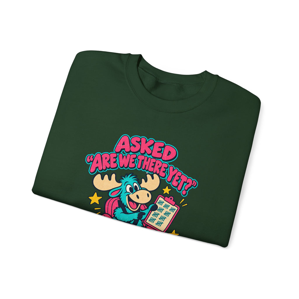 Custom Are We There Yet 67 Times Road Trip Sweatshirt