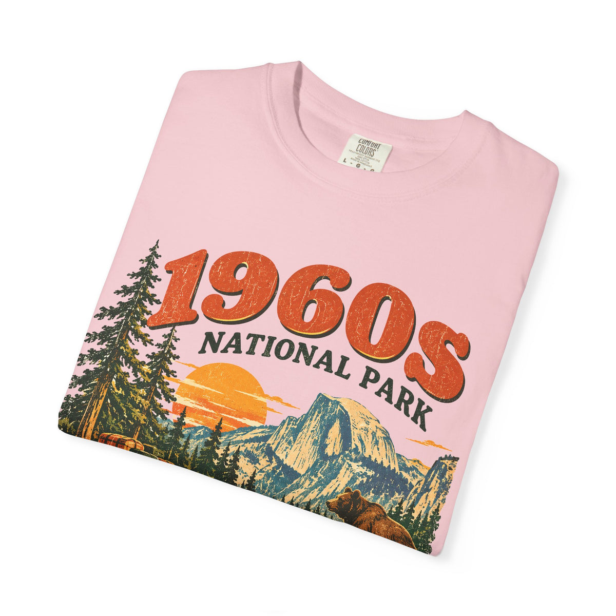 Custom 1960s National Park Family Trip Shirt