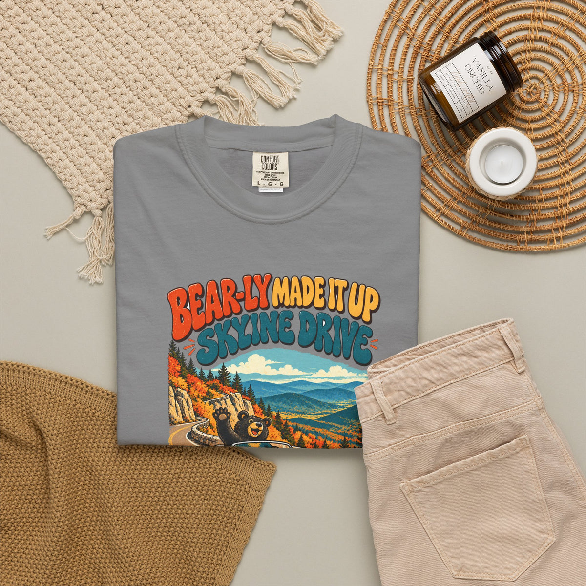Custom Shenandoah National Park Funny Bear Skyline Drive Shirt