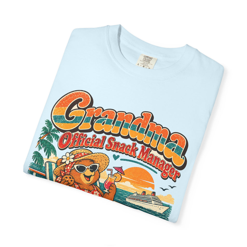 Custom Grandma Snack Manager Cruise Shirt