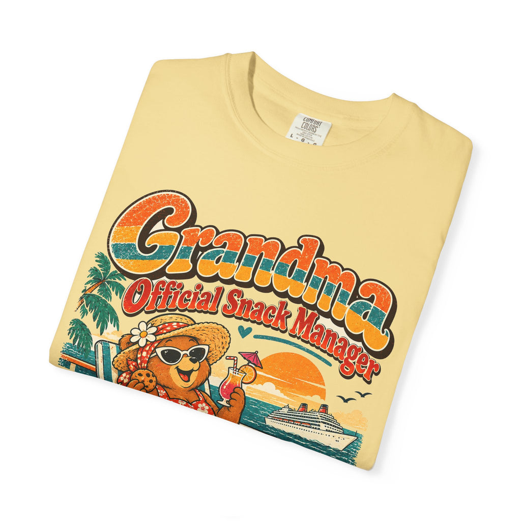 Custom Grandma Snack Manager Cruise Shirt