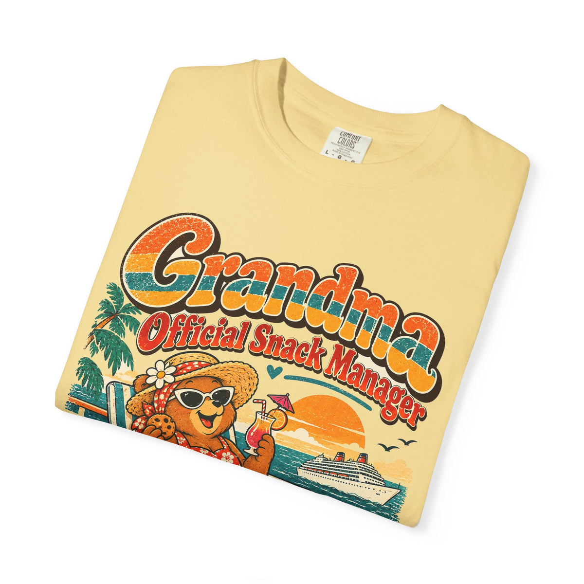 Custom Grandma Snack Manager Cruise Shirt