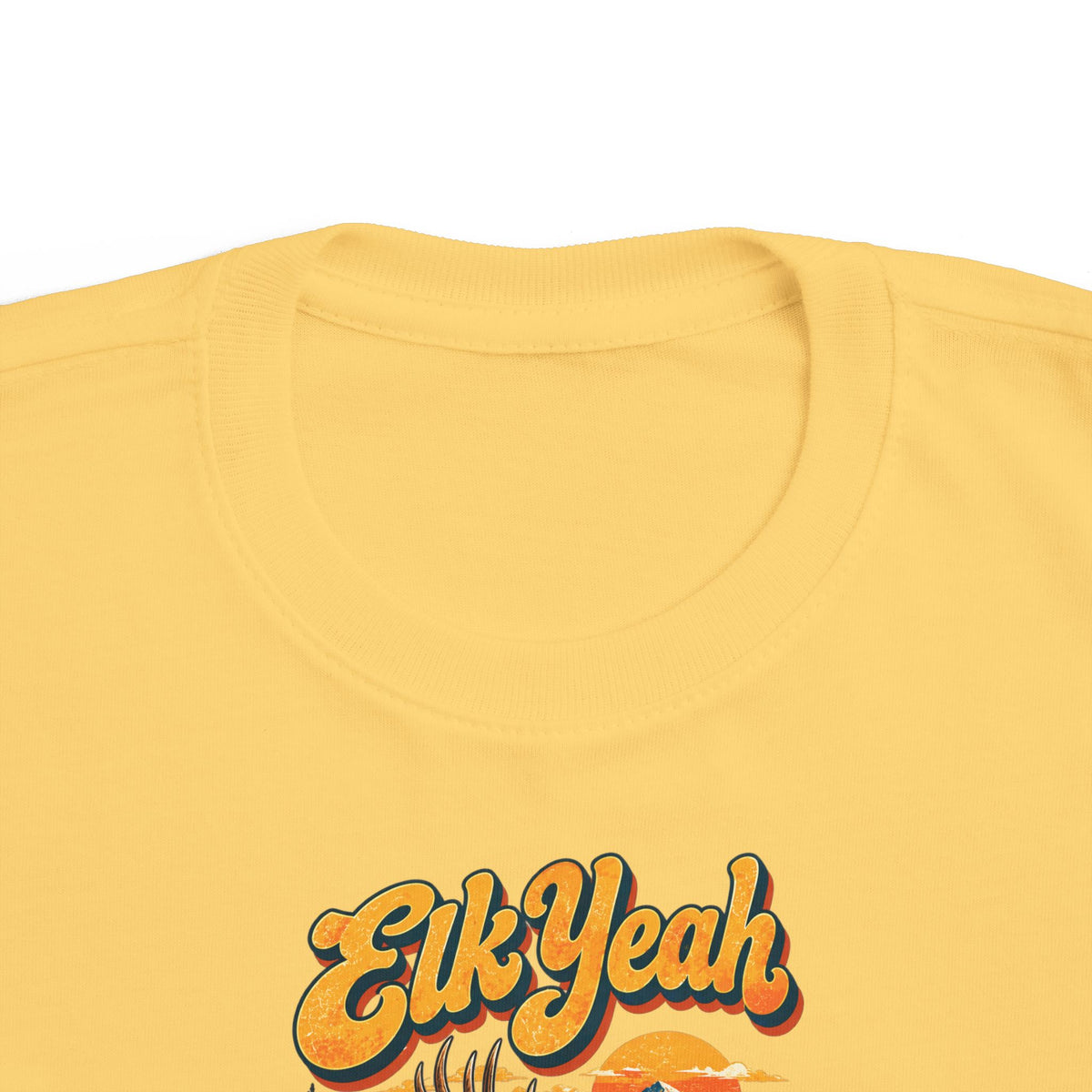 Custom Toddler Rocky Mountain National Park Elk Yeah Shirt