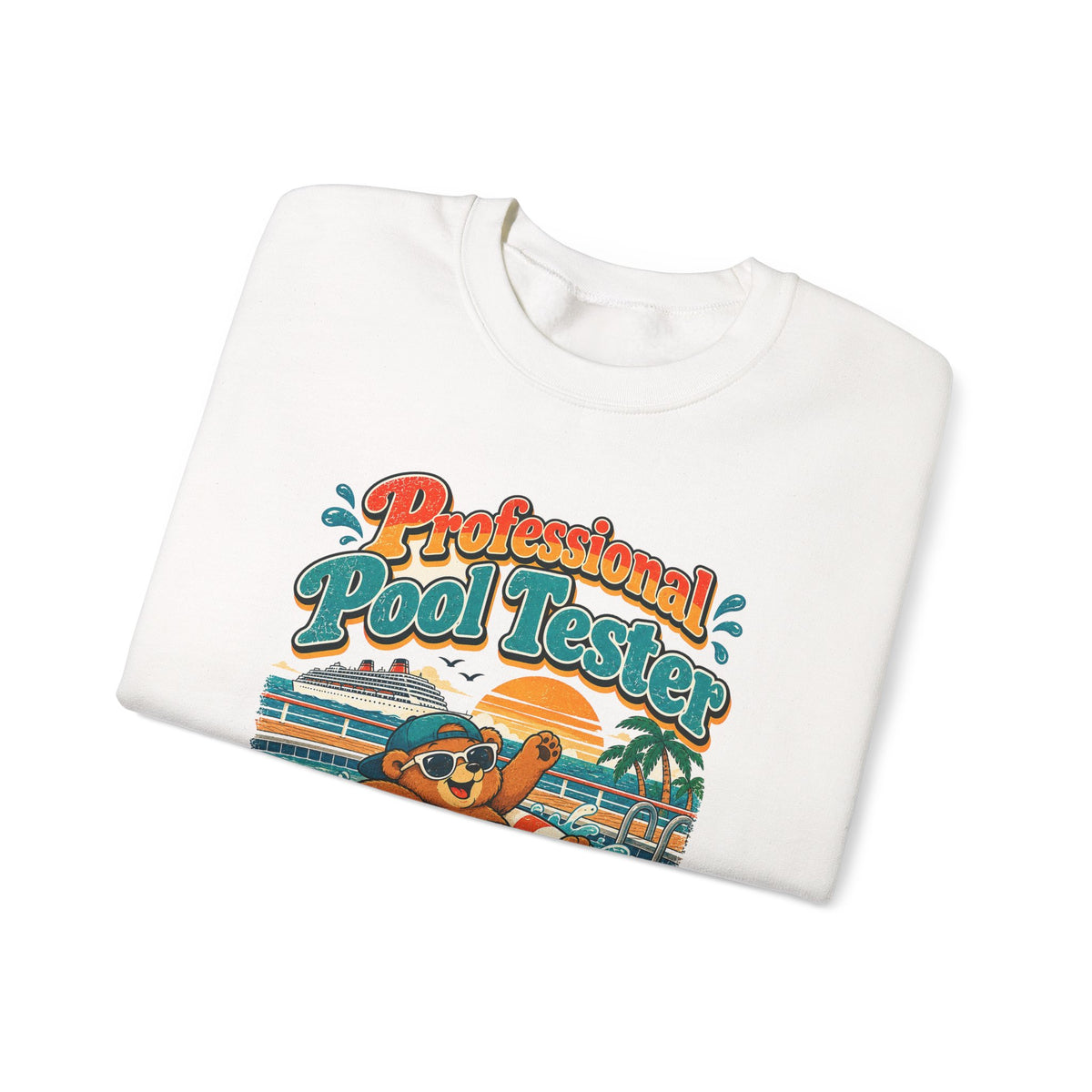 Custom Pool Tester Family Cruise Sweatshirt