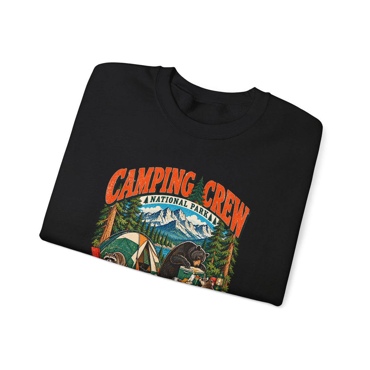 Custom Camping Crew Family Camping Sweatshirt