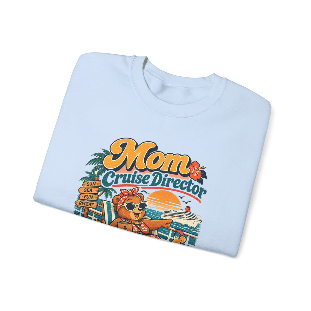 Custom Mom Cruise Director Family Cruise Sweatshirt