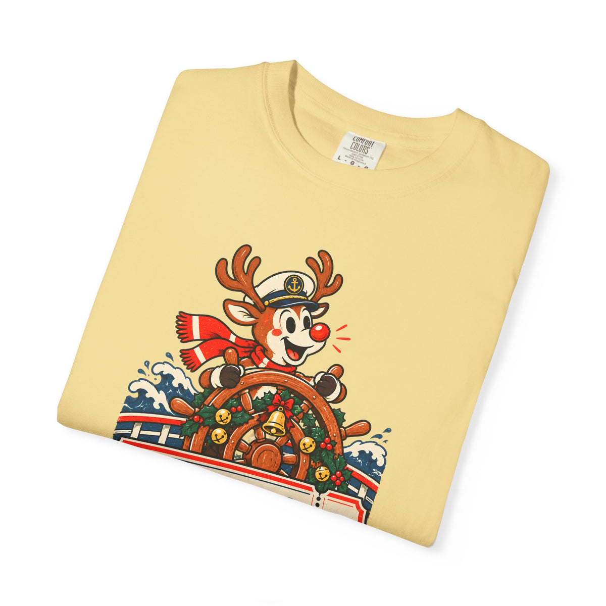 Custom Reindeer Captain Christmas Cruise Shirt