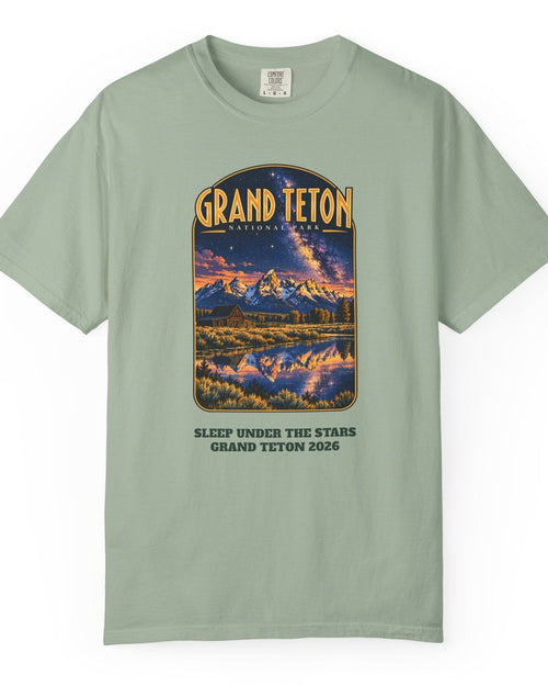 Custom Grand Teton National Park Night Sky Shirt