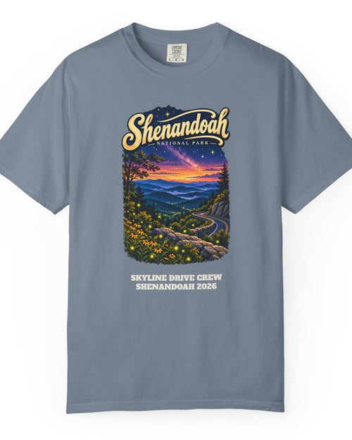 Custom Shenandoah National Park Skyline Drive Night Sky Shirt
