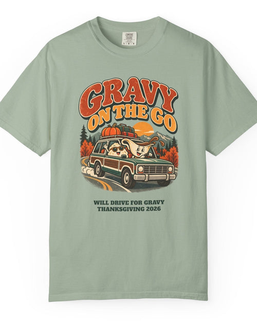Custom Gravy On The Go Thanksgiving Road Trip Shirt