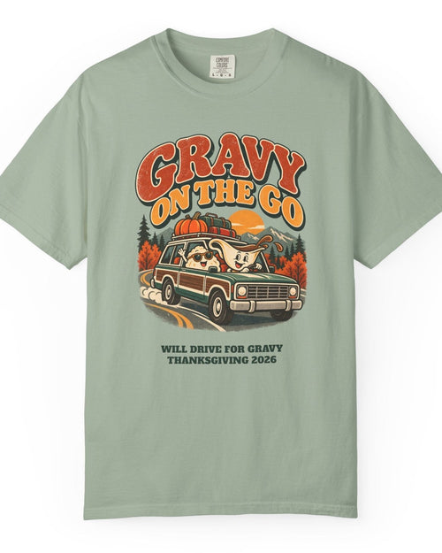 Custom Gravy On The Go Thanksgiving Road Trip Shirt