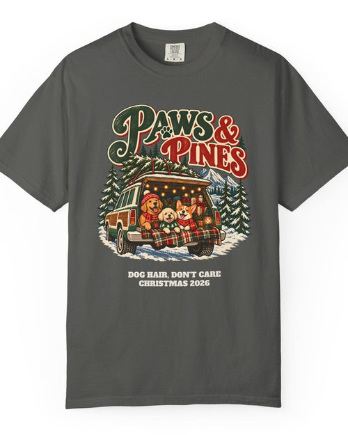 Custom Paws & Pines Christmas Dog Shirt