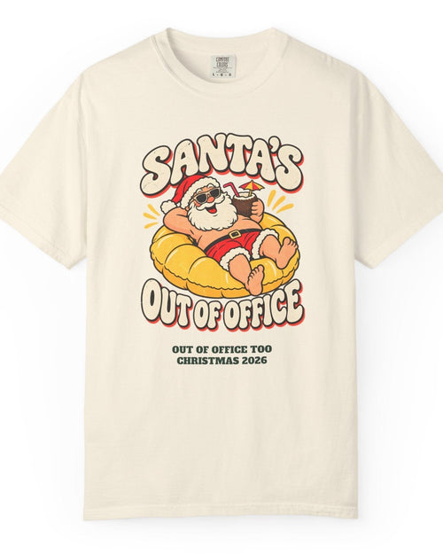 Custom Santa's Out Of Office Christmas Shirt