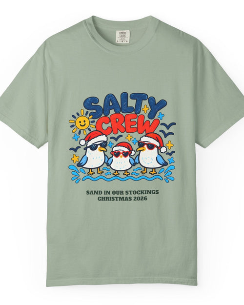 Custom Salty Crew Beach Christmas Shirt