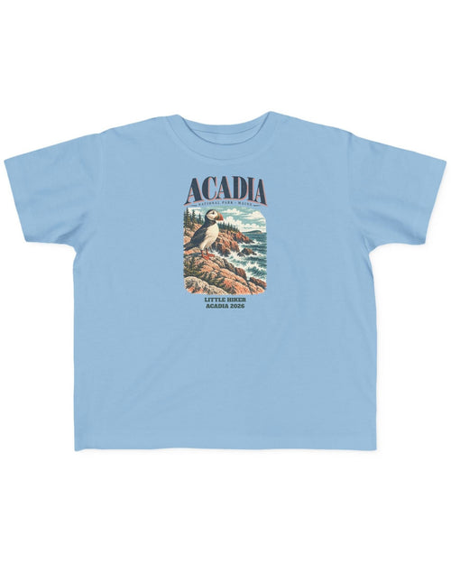 Custom Toddler Acadia National Park Puffin Shirt