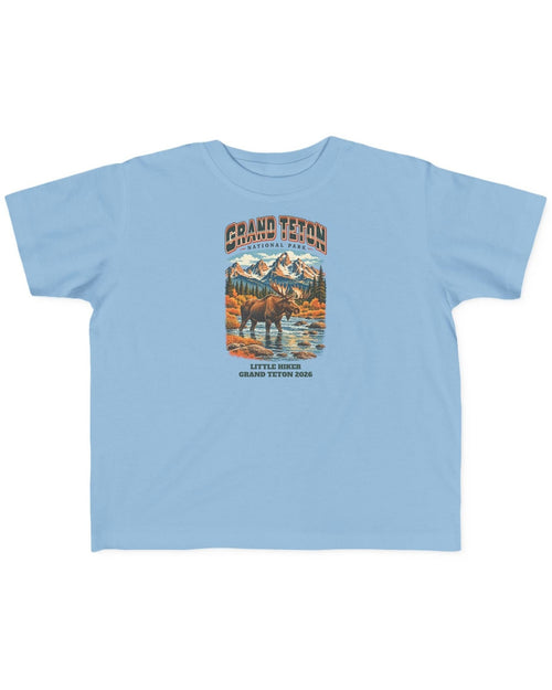 Custom Toddler Grand Teton National Park Vintage Moose Shirt