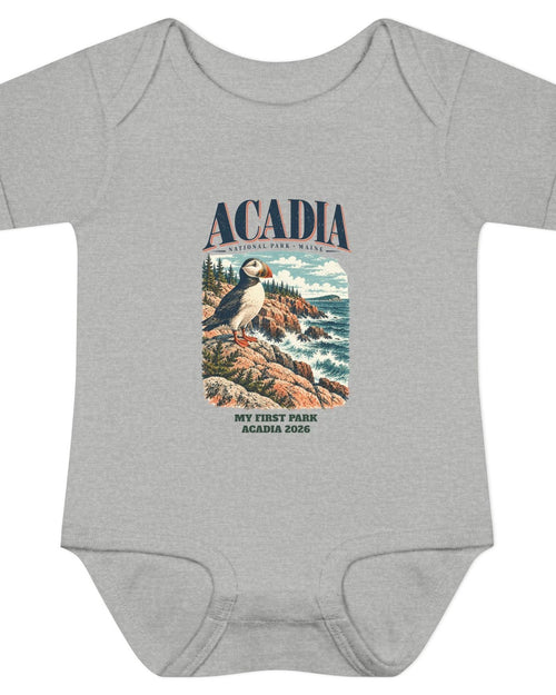 Custom Baby Acadia National Park Puffin Onesie