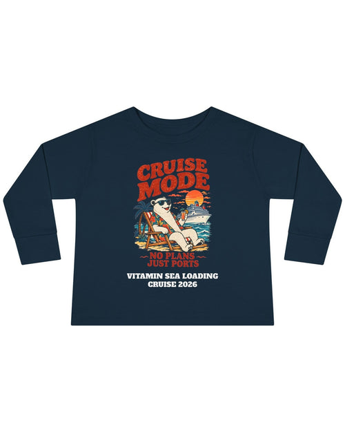 Custom Toddler Cruise Mode Family Cruise Long Sleeve Shirt