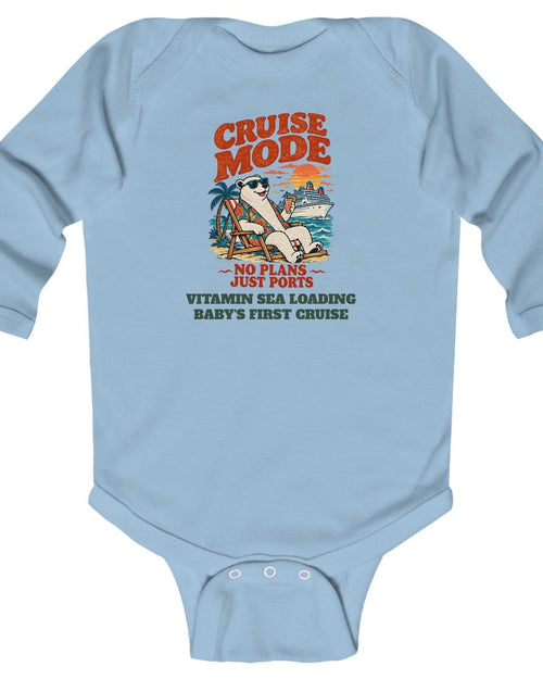 Custom Baby Cruise Mode Family Cruise Long Sleeve Onesie