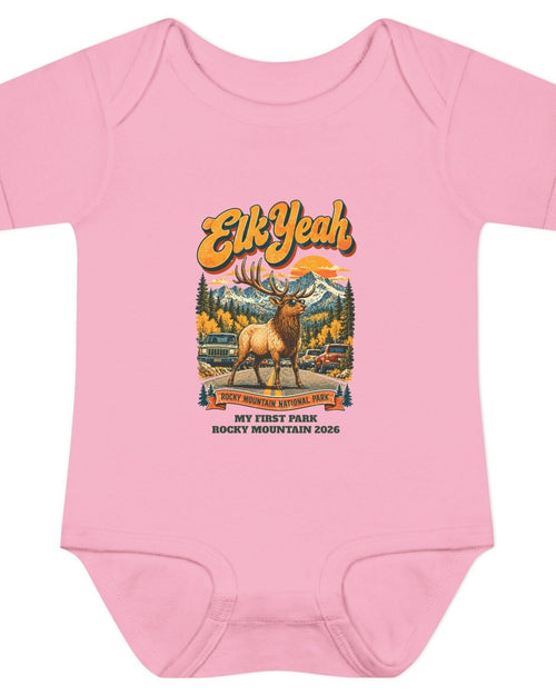 Custom Baby Rocky Mountain National Park Elk Yeah Onesie