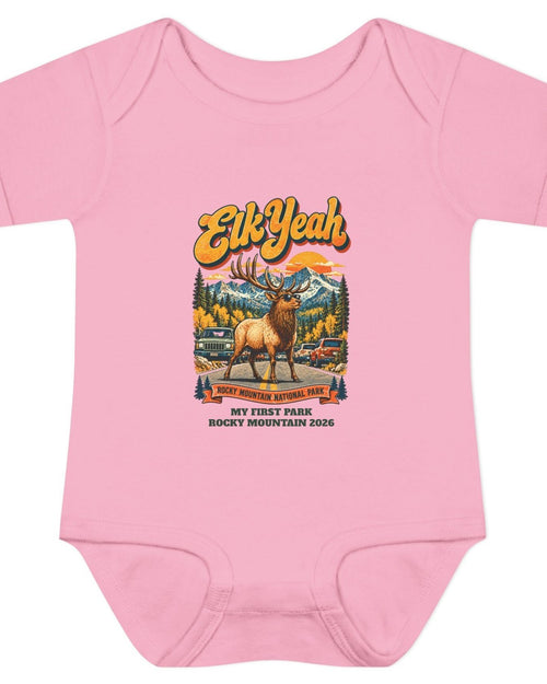 Custom Baby Rocky Mountain National Park Elk Yeah Onesie
