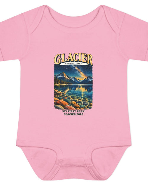 Custom Baby Glacier National Park Night Sky Onesie
