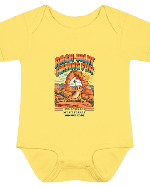 Custom Baby Arches National Park Arch-ually Having Fun Onesie